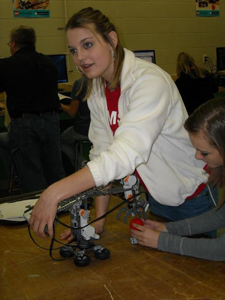 Lego Robotics Demonstration at Brownstown Central Middle School